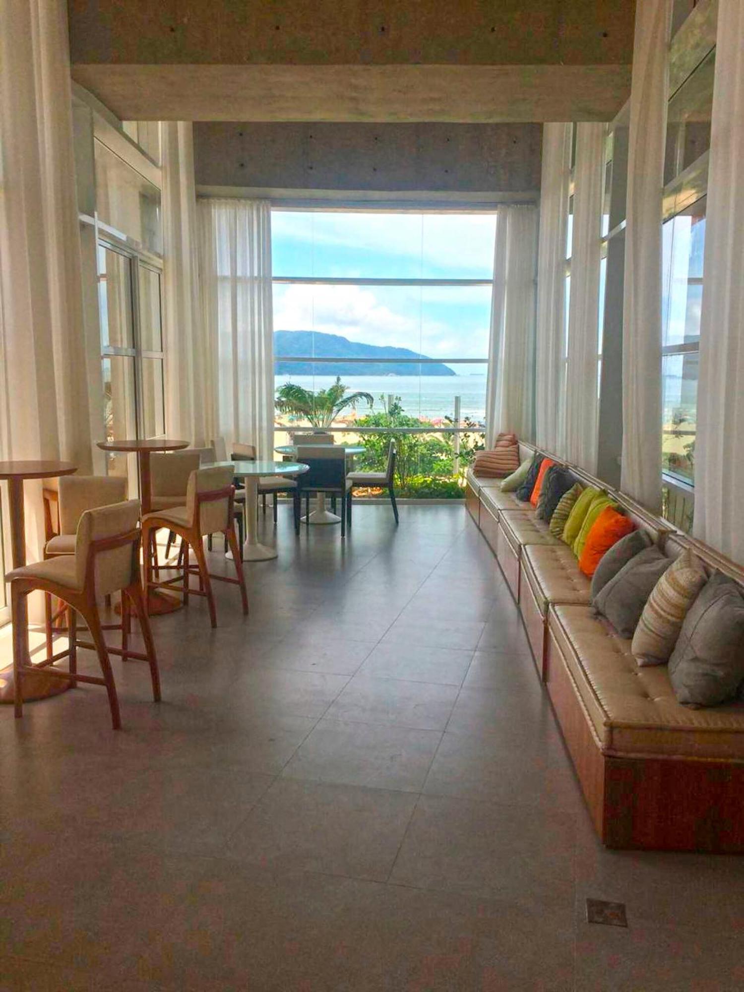 Book Santos Unlimited 817 Elegancia Vista Mar Leilighet Eksteriør bilde