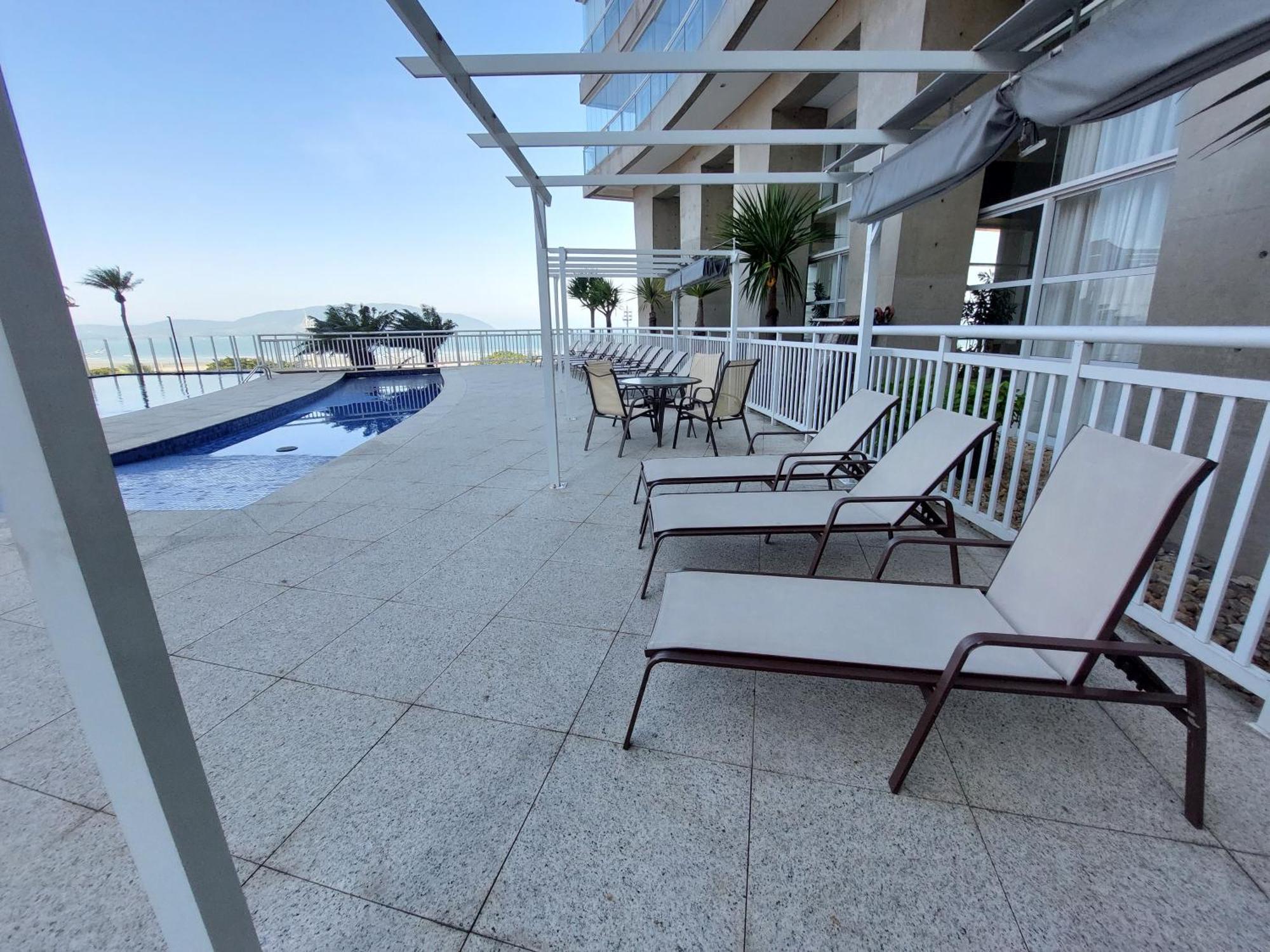 Book Santos Unlimited 817 Elegancia Vista Mar Leilighet Eksteriør bilde